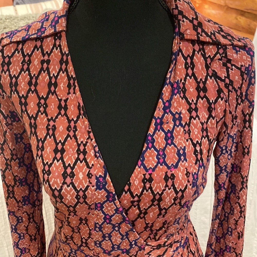 NWOT Free People Rhette Mini Wrap Dress, XS, MSRP $128.00 - Picture 4 of 7